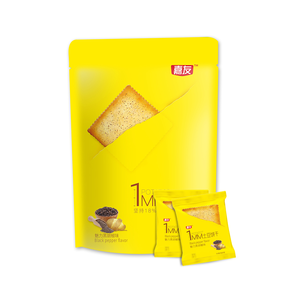 1MM魅力黑胡椒味土豆餅干