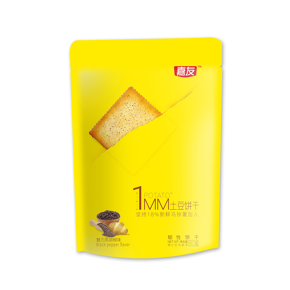 1MM魅力黑胡椒味土豆餅干