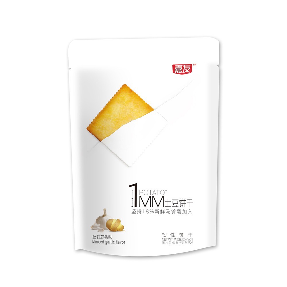 1MM絲蓉蒜香味土豆餅干