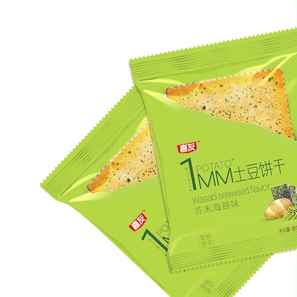 Ag亞洲集團1MM芥末海苔味土豆餅干