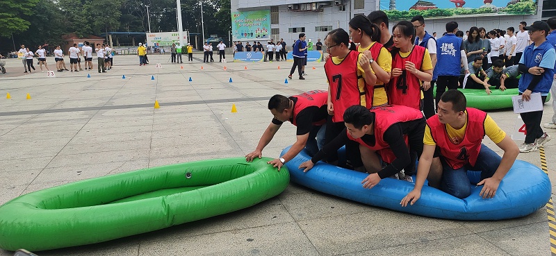 厲害了我的嘉人們！石碣鎮第八屆青年職工趣味運動會Ag亞洲集團食品獲團體“二等獎”
